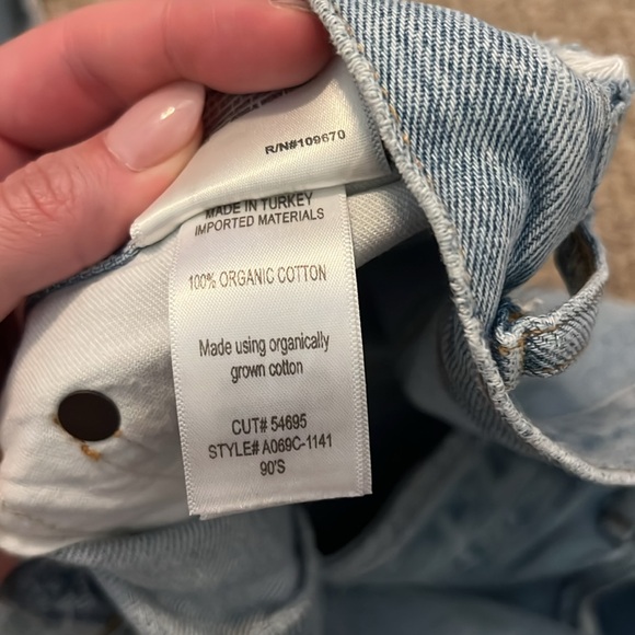 Agolde 90s loose fit in captured size 25 - Picture 3 of 3